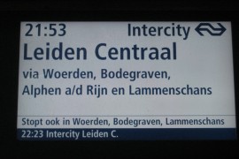 Treinreis Leiden–Utrecht kan sneller