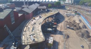 Busbrug in Zwolle kiest het luchtruim