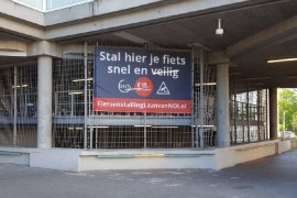 Een fietsenstalling geboren uit frustratie