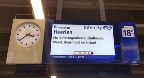 Proef met instapinfo op Utrecht Centraal