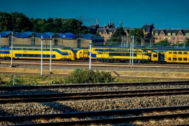 Werk aan spoor A’dam CS en Sloterdijk