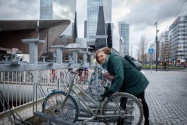 Rotterdam biedt meer ruimte aan fiets