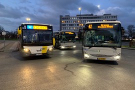 Bus over de grens op korte afstand stabiel
